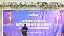 Meriahnya Konsolidasi Partai Demokrat di NTT, Dibumbui Teriakan Yel-yel Simpatisan Sang Mantan Ketua DPD