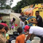 Warga Kecamatan Kobalima Bersyukur Diberikan Air Bersih Oleh Kepala PLBN Motamasin