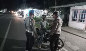 Patroli Malam, Polres Lembata Amankan Kendaraan Menggunakan Knalpot Racing, Masyarakat Senang Sudah Mengurangi Keributan