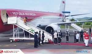 Presiden Jokowi Tiba di Labuan Bajo Ikut KTT ASEAN