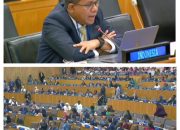 Wakili Indonesia, Melki Laka Lena Bicara di Forum Internasional PBB
