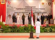 Danrem 161/WS Hadiri Pengukuhan Paskibraka Tingkat Provinsi NTT