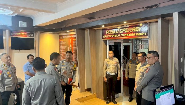 Mabes Polri Sambangi Posko Operasi Mantap Praja Turangga 2024 di Mapolda NTT