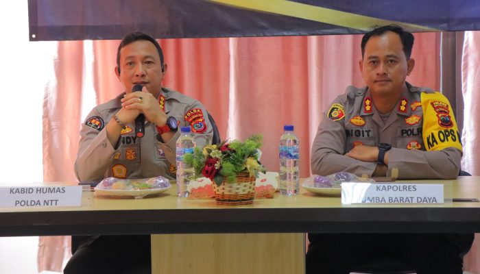 Gelar Supervisi di Polres SBD, Kabid Humas Polda NTT Tekankan Pentingnya Pengelolaan Informasi Publik