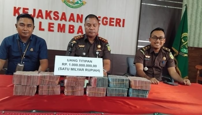 Kuasa Direktur CV. Lembata Jaya Titip Kerugian Negara Rp 1 Milyard di Kejari Lembata