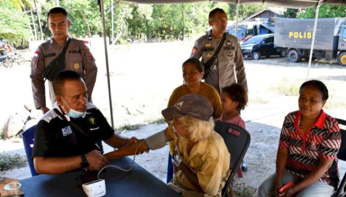 Polda NTT Hadirkan Layanan Kemanusiaan untuk Warga di Flores Timur