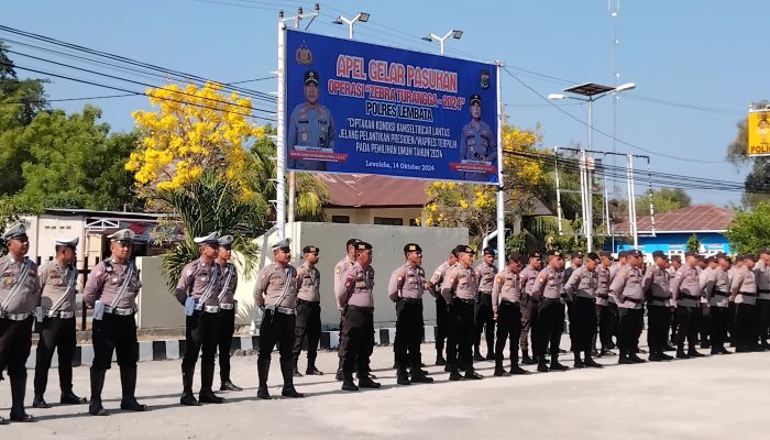 Polres Lembata Gelar Operasi Zebra Turangga 2024, ini 9 Sasaran Prioritas