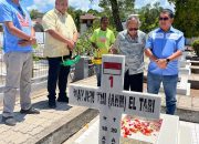 Menimbah Semangat Juang Para Pemimpin Hebat, Melki-Jhoni Kunjungi Makam Penjasa NTT