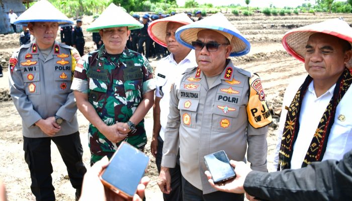 Kapolda NTT Ajak Masyarakat dan TNI-Polri Tingkatkan Ketahanan Pangan Lewat Pemanfaatan Lahan