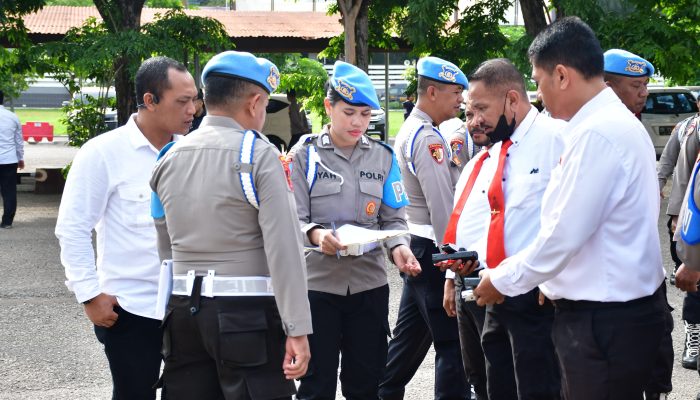 Polda NTT Tegaskan Komitmen Bersih, Lakukan Pemeriksaan Urine dan Senpi Bagi Personel Polri