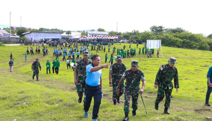 Danrem 161/WS Pimpin Karya Bakti Dalam Rangka Hari Juang Kartika TNI AD ke 79