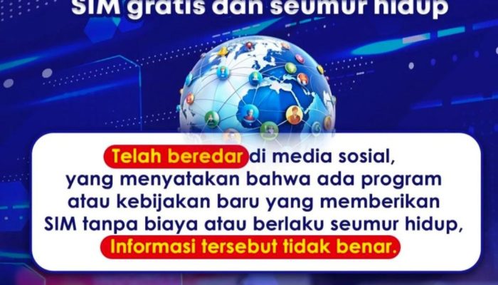 Beredar Informasi Terkait Pembuatan SIM Gratis, Kasat Lantas Polres Lembata Tegaskan itu HOAX