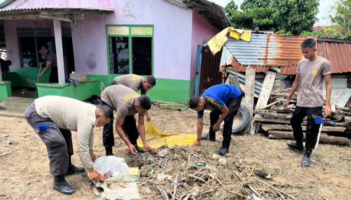 Ditpolairud Polda NTT Gerak Cepat Pulihkan Wilayah Terdampak Banjir Rob