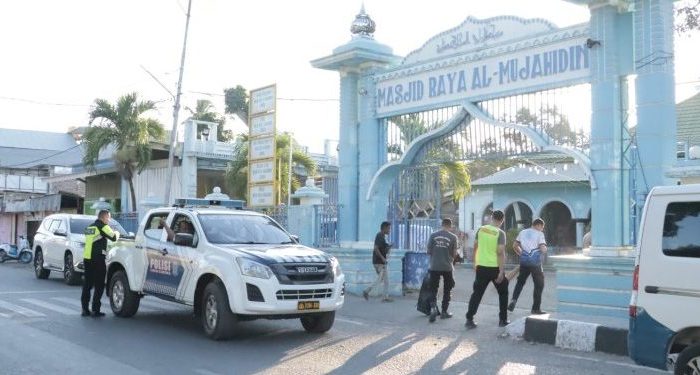 Polres Belu Gelar Bakti Religi Ciptakan Kebersamaan di Masjid Al Mujahiddin Atambua