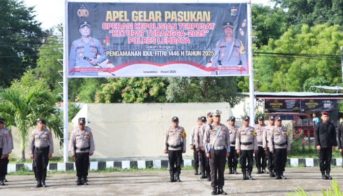 Polres Lembata Gelar Operasi Ketupat 2025, Kapolres I Gede Ungkap Sasarannya