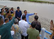 Gubernur NTT Tinjau Bendung Benanain, PLBN Motamasin Serta Puskesmas Alas