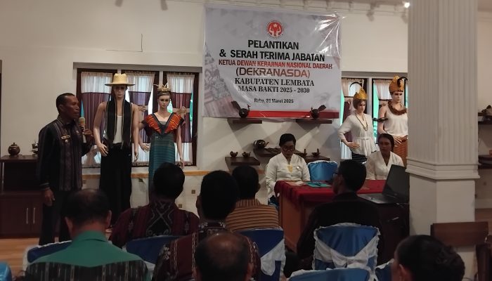Wakil Bupati Lembata Berharap Dekranasda Terus Berkiprah dalam Mendukung Visi Misi Pemerintah
