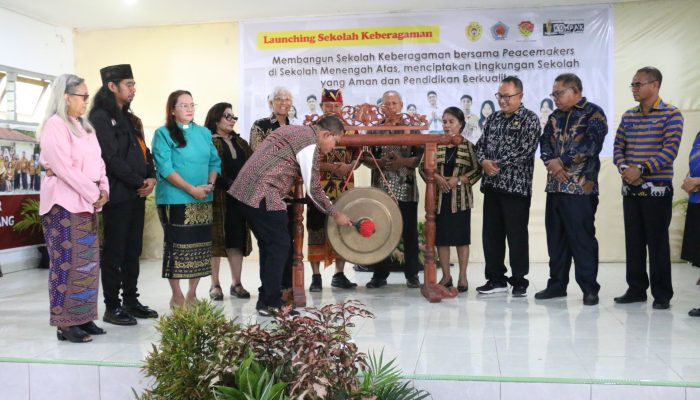 Launching Sekolah Keberagaman, Gubernur NTT Minta Jaga Toleransi