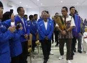 Gubernur Melki Laka Lena Hadiri Pelantikan dan Rakerda GAMKI NTT