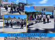 Polres Lembata Gelar Operasi Pekat Cegah Premanisme