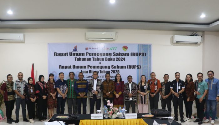 Gubernur NTT Pimpin RUPS Tahunan Tahun Buku 2024 & RUPS Luar Biasa 2025 PT. Jamkrida NTT
