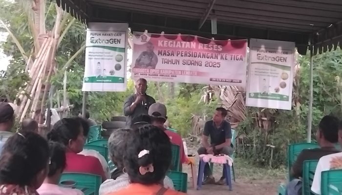 ADPRD Lembata Capt. Vigis Koban Bantu Sumur Bor di Kelurahan Lewoleba Timur, Besok Pantau Air di Tanah Merah Ile Ape