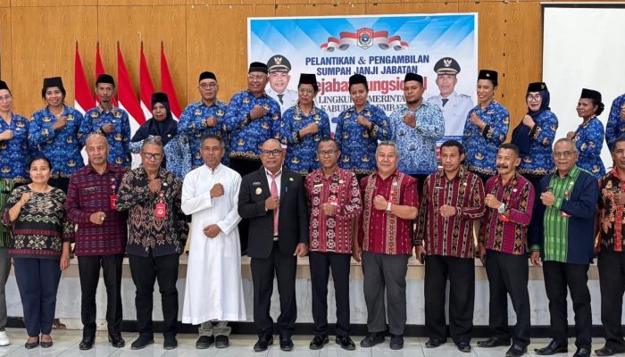 Bupati Lembata Kukuhkan Pejabat Fungsional