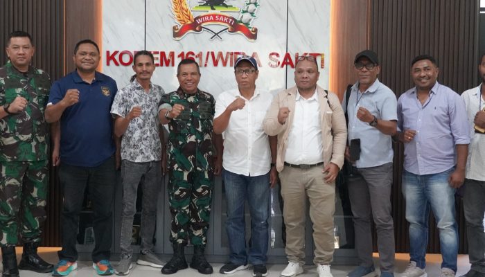Danrem 161/Wira Sakti Kupang sebut Wartawan adalah Mitra Strategis TNI 