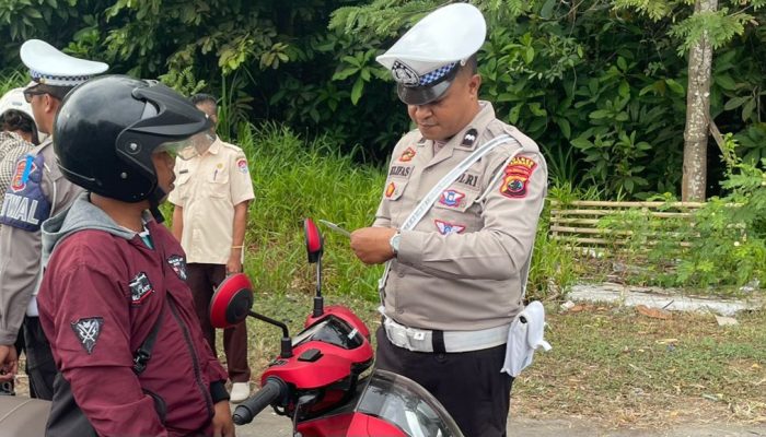 Hari ke-11 Ops Patuh Turangga, Sat Lantas Res Lembata Ciduk 20 Kendaraan