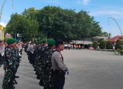 Peringati Hari Bhayangkara, Kapolres Lembata Bacakan Amanat Kapolda NTT, Irjen Pol Rudi Berharap Personil Terus Berbuat Baik