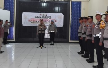 Kapolres Lembata Kukuhkan Struktur Organisasi Susunan Pengurus Komite Olahraga Polri