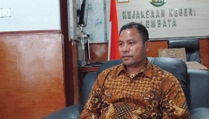 Pindah Kupang, Kajari Lembata tetap Kawal Kasus Pekerjaan Jalan Pahang Wag, Optimis Berujung di Pengadilan