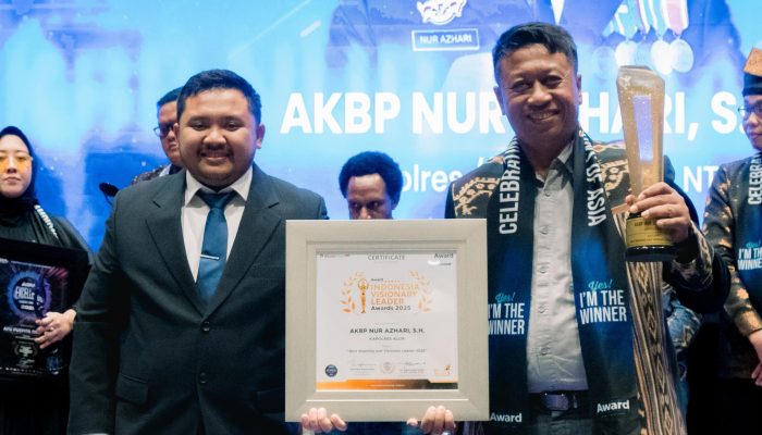 Kapolres Alor Raih Penghargaan Inspiring Profesional and Leadership Award 2025, Kapolda NTT: Prestasi yang Menginspirasi