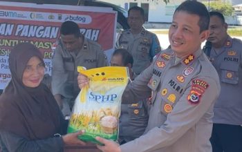 Polres Lembata Luncurkan Beras Murah, Kapolres Nanang Berharap Masyarakat bisa Terbantu